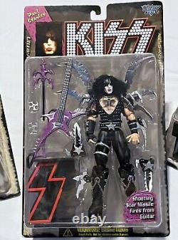 1997 KISS Set of 4 Ultra Action Figures McFarlane Toys NIP