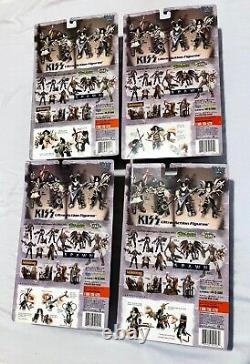 1997 KISS Set of 4 Ultra Action Figures McFarlane Toys NIP