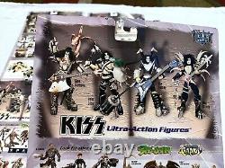 1997 KISS Set of 4 Ultra Action Figures McFarlane Toys NIP