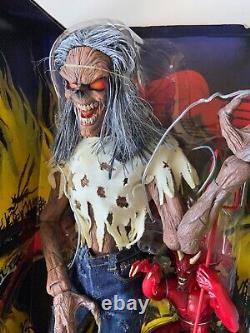 2002 Iron Maiden 18 Eddie & 6 Devil Number of the Beast Figures Open Box
