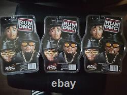 2002 Mezco Run-DMC Action Figures Run, DMC, Rare NIP Collectible Hip Hop