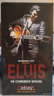2004 McFarlane Toys Elvis'68 Comeback Special Action Figure NIB