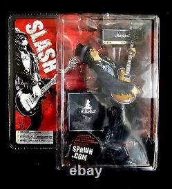 2005 MacFarlane Guns N' Roses' Slash Action Figure SEALED