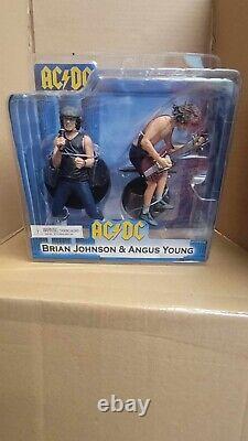 AC/DC Brian Johnson & Angus Young Figure Pack NECA 2007