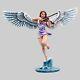 Action Figure Music Girl Collectible Miniature Painted 1/24 Scale 80 Mm