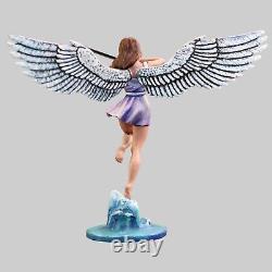 Action Figure Music Girl Collectible Miniature Painted 1/24 scale 80 mm
