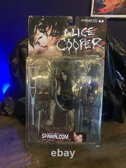 Alice Cooper Super Stage Action Figure McFarlane 2000 Spawn Brand New Sealed