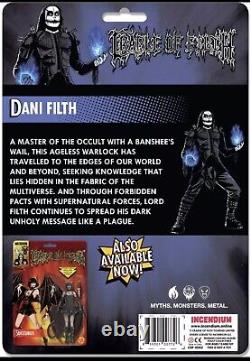 Cradle of Filth Comic & Set of 2 Dani Filth & Succubus 5 FigBiz Action Figures