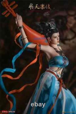Dun Huang Music Goddess Movable New Gifts 1/6 Action Figure Blue Women Beauty
