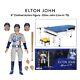 Elton John With Piano (live In'75) 8 Inch Clothed Action Figure Neca Mint 2022