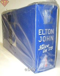 ELTON JOHN with PIANO (LIVE in'75) 8 inch Clothed Action Figure Neca MINT 2022