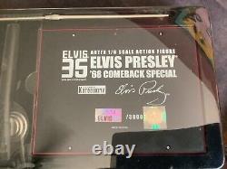 ENTERBAY 1/6 ELVIS PRESLEY 68 comeback special figure (shipping included)