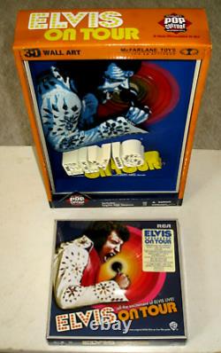 Elvis on Tour 6CD Blu-Ray 2023 Box 3-D Action Figure-McFarlane Toys Aloha