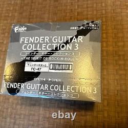 F-Toys 1/8 Scale Fender Guitar Collection 3 Figures Lot 10 Rare Japan Man Cave