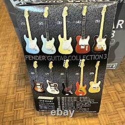 F-Toys 1/8 Scale Fender Guitar Collection 3 Figures Lot 10 Rare Japan Man Cave