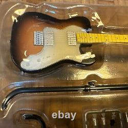 F-Toys 1/8 Scale Fender Guitar Collection 3 Figures Lot 10 Rare Japan Man Cave