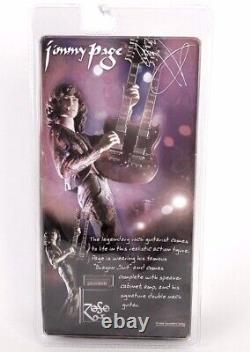 JIMMY PAGE Led Zeppelin Action Figure Guitar Amp ZOSO NIB New in Box