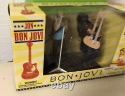 Jon Bon Jovi & Richie Sambora Action Figures Set McFarlane Toys Box New