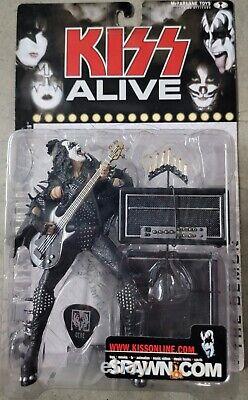 KISS ALIVE McFarlane Toys Complete Set 2000 ACE, PAUL, GENE & PETER Set of 4 New