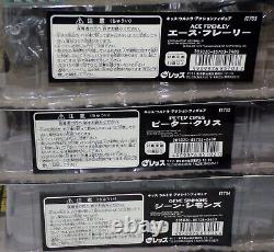 KISS Band McFarlane JAPAN Ultra Figure GOLD Record Solo Albums Lot JAPANESE 1997