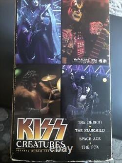 KISS Creatures Action Figure Box Set Limited Edition McFarlane Toys 2002