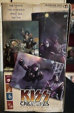 KISS McFarlane Toys Creatures Box Set 2002 Limited Edition (Sealed)