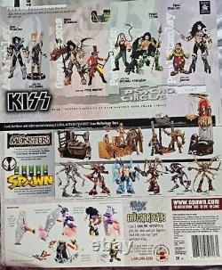KISS Psycho Circus Action Figures McFarlane Toys Complete Set 4 In Original Box