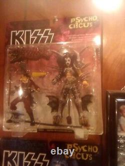 KISS Psycho Circus Ultra Action Figures 1998 McFarlane NEW Complete Set of 4