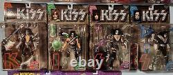 KISS Ultra Action Figures McFarlane Toys (1997) Set of 4 New Sealed Vintage Rock
