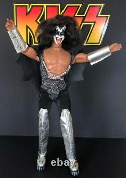 KISS Vintage Mego 12 Gene Simmons The Demon Action Figure Doll NEAR MINT