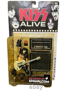 Kiss Alive Action Figures Complete Set 2000 Spawn McFarlane Toys BRAND NEW