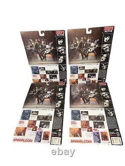 Kiss Alive Action Figures Complete Set 2000 Spawn McFarlane Toys BRAND NEW