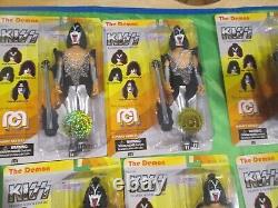 LOT OF 6 KISS THE DEMON MEGO Marty Abrams Classic 8 Inch MUSIC ICONS NEW