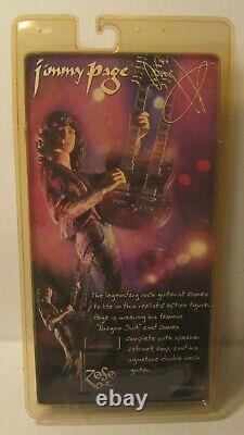 Led Zeppelin JIMMY PAGE Action Figure NEW in Blister Pack