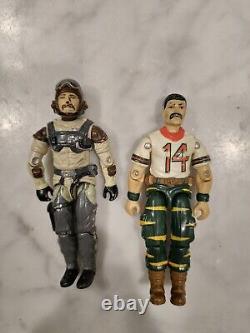 Lot Of 23 Vintage G. I. Joe Action Figures All 1980s Good Condition FREE SHIPPING