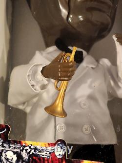 Louis Armstrong Satchmo Animated Singing Figure Gemmy 2002 Collectors Edition