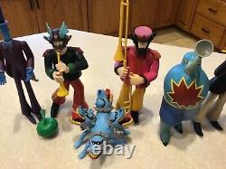 McFarlane THE BEATLES Yellow Submarine Action Figures Set Sgt Peppers Band