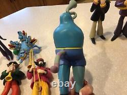 McFarlane THE BEATLES Yellow Submarine Action Figures Set Sgt Peppers Band