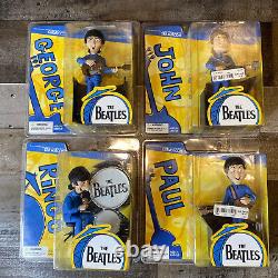 McFarlane The Beatles Action Figures Collectable All the Fab Four Sealed NIB