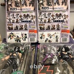 McFarlane Toys 1997 KISS Ultra Action Figures Set of 4 Brand New AS IS