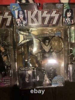 McFarlane Toys 1997 KISS Ultra Action Figures Set of 4 New Sealed Vintage Rock