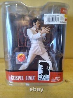 McFarlane Toys Gospel Elvis Presley Action Figure RARE NRFB NIP Rock & Roll RARE