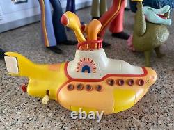 McFarlane Toys The Beatles Series The Yellow Submarine Loose Bundle 11 pieces