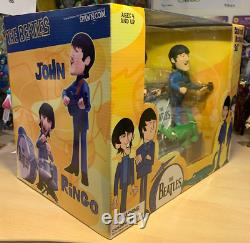 Mcfarlane The Beatles Saturday Morning Cartoon SEALED 4-pack Box Set john Ringo