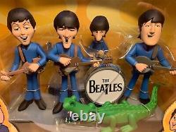 Mcfarlane The Beatles Saturday Morning Cartoon SEALED 4-pack Box Set john Ringo
