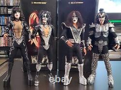 Medicom KISS GENE and PAUL Set /Plus Custom ACE and PETER Figure