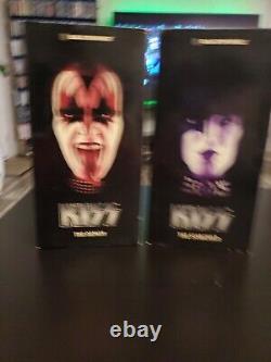 Medicom KISS GENE and PAUL Set /Plus Custom ACE and PETER Figure