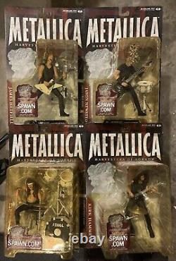 Metallica Harvester Of Sorrow figures Complete set