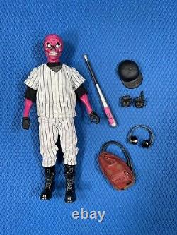 Mezco One12 Pink Skulls Chaos Club'Gig From Hell'- Custom Baseball Player