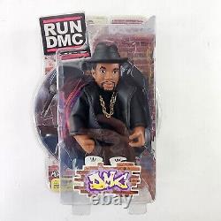 Mezco RUN DMC Figures FULL SET Run DMC & Jam Master Jay Rap Hip Hop 80's NEW